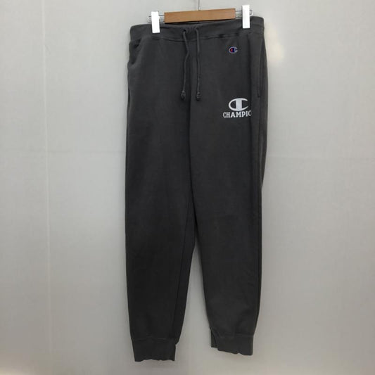 チャンピオン Champion パンツ ワークパンツ、ペインターパンツ スウェットパンツ　C8-A224 L ロゴ、文字 灰 / グレー /  メンズ USED 古着 中古 10136373