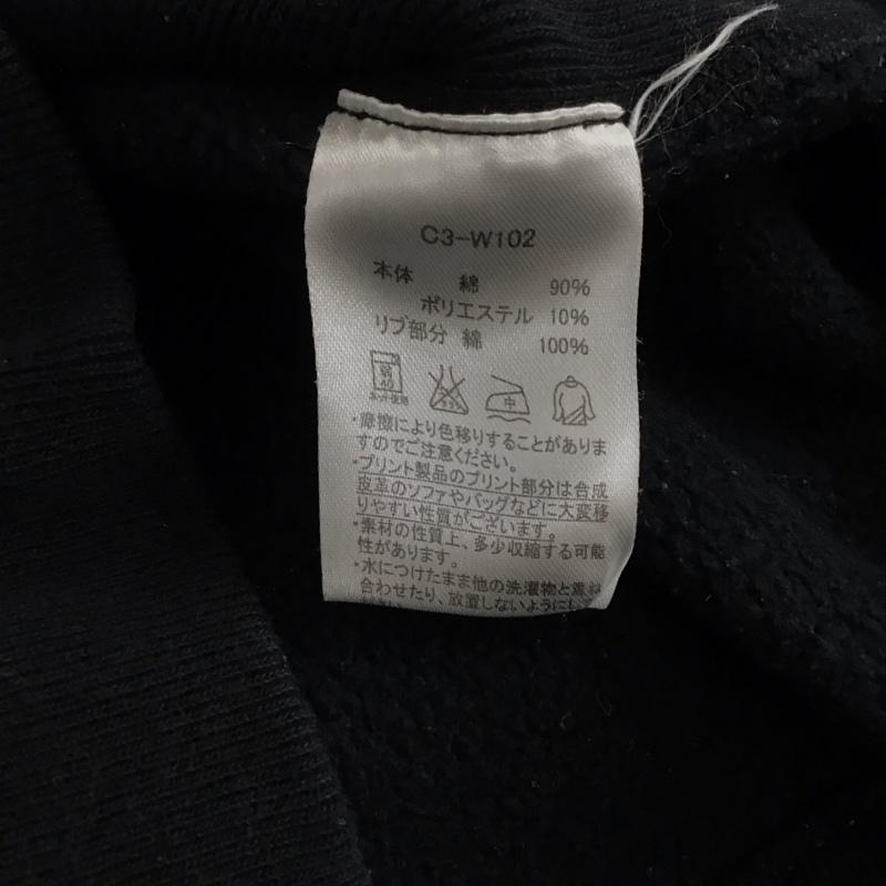 チャンピオン Campion パーカー 長袖 XL 無地 黒 / ブラック /  メンズ USED 古着 中古 10145742