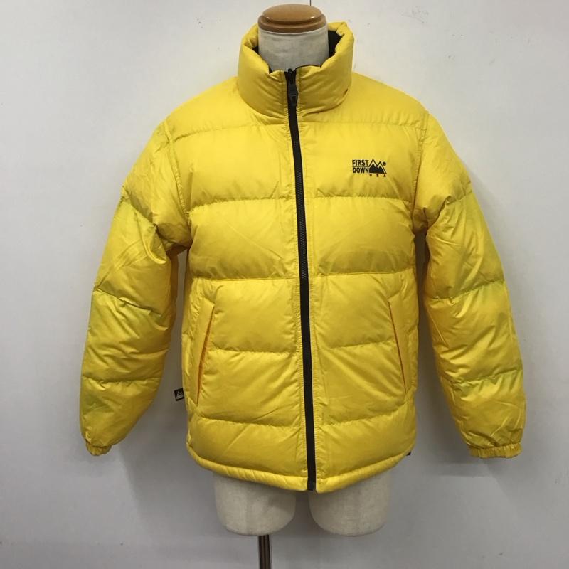 ファーストダウン FIRST DOWN ジャケット、上着 ダウンジャケット 740050 M 無地 黒 / ブラック /  メンズ USED 古着 中古 10119768