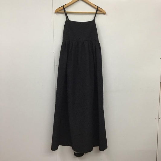 フリークスストア FREAK S STORE ワンピース ロングスカート フクレジャガードBOキャミOP FREE 無地 黒 / ブラック /  レディース USED 古着 中古 10131481
