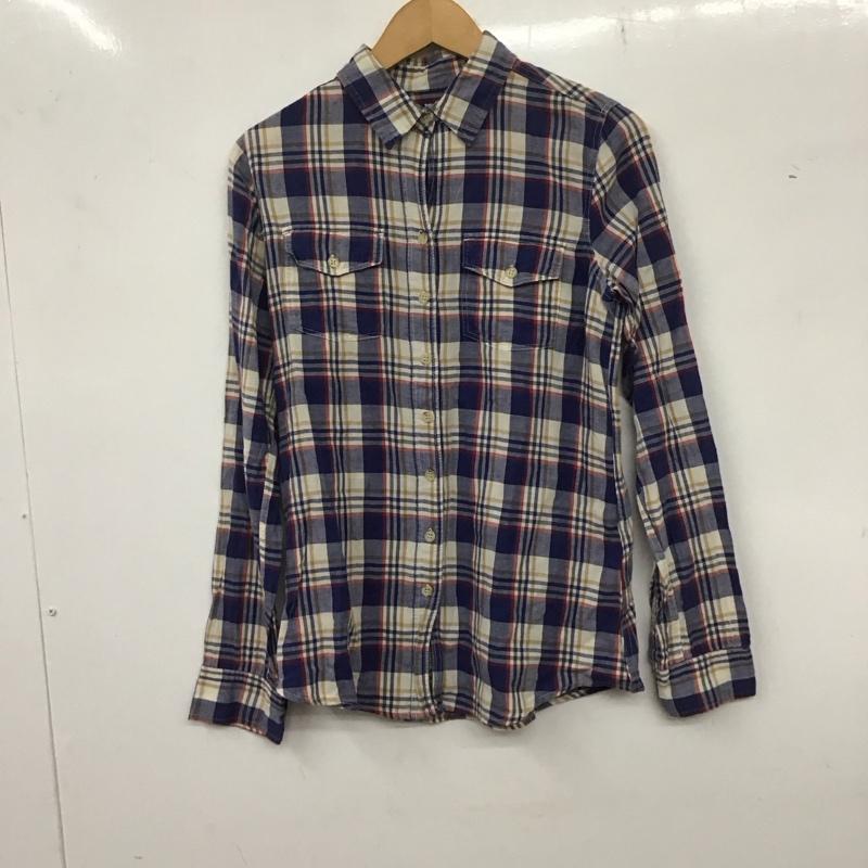 アズールバイマウジー AZUL BY MOUSSY シャツ、ブラウス 長袖 長袖シャツ チェックシャツ カラーシャツ S チェック マルチカラー / マルチカラー /  レディース USED 古着 中古 10136262