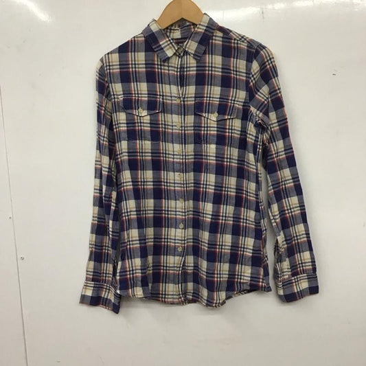 アズールバイマウジー AZUL BY MOUSSY シャツ、ブラウス 長袖 長袖シャツ チェックシャツ カラーシャツ S チェック マルチカラー / マルチカラー /  レディース USED 古着 中古 10136262