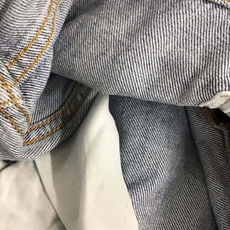 ザラ ZARA パンツ デニム、ジーンズ デニムパンツ ワイドパンツ カジュアルパンツ 34 無地 インディゴ / インディゴ /  レディース USED 古着 中古 10142720