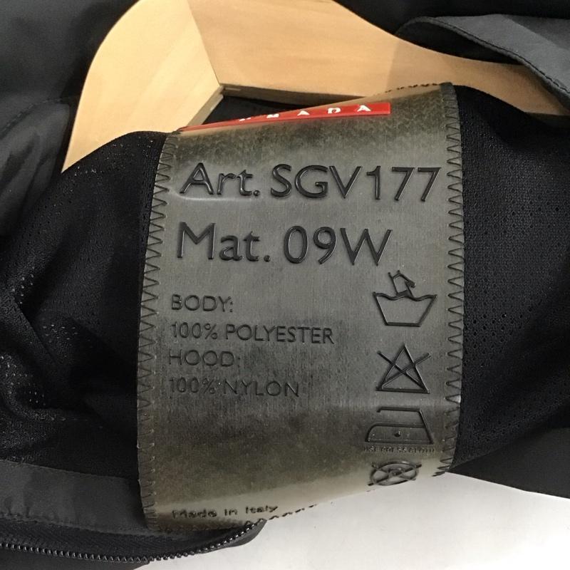 プラダ PRADA ジャケット、上着 ジャンパー、ブルゾン ジップアップジャケット ナイロンジャケット アウター 2009aw 無地 ダークグレー / ダークグレー /  メンズ USED 古着 中古 10148000