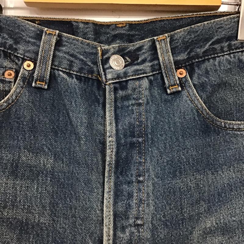 リーバイストラウスアンドコー Levi Strauss & co. パンツ デニム、ジーンズ デニムパンツ ワイドパンツ カジュアルパンツ 30インチ 無地 インディゴ / インディゴ /  メンズ USED 古着 中古 10141621