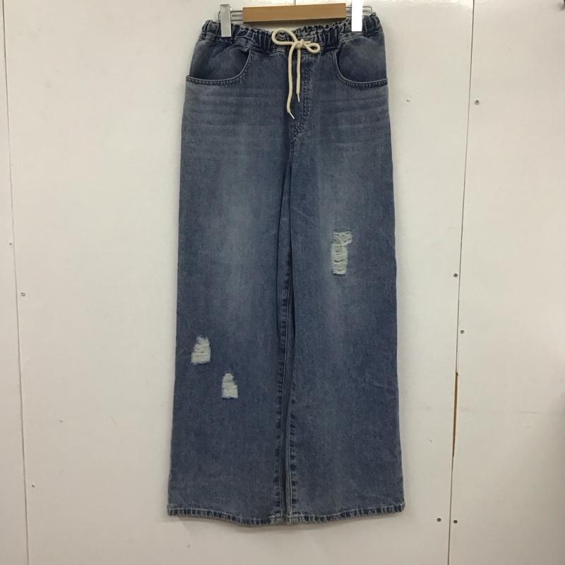 レプシィム LEPSIM パンツ デニム、ジーンズ FREE 無地 水色 / ライトブルー /  レディース USED 古着 中古 10134684