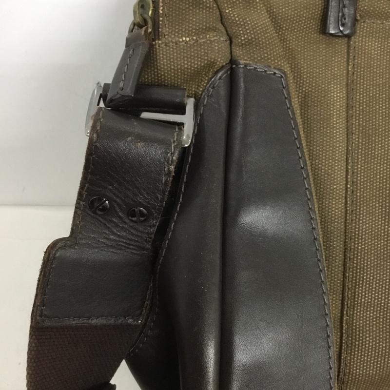 ダンヒル DUNHILL ショルダーバッグ ショルダーバッグ キャンバス 2WAY 無地 茶 / ブラウン /  メンズ USED 古着 中古 10133249