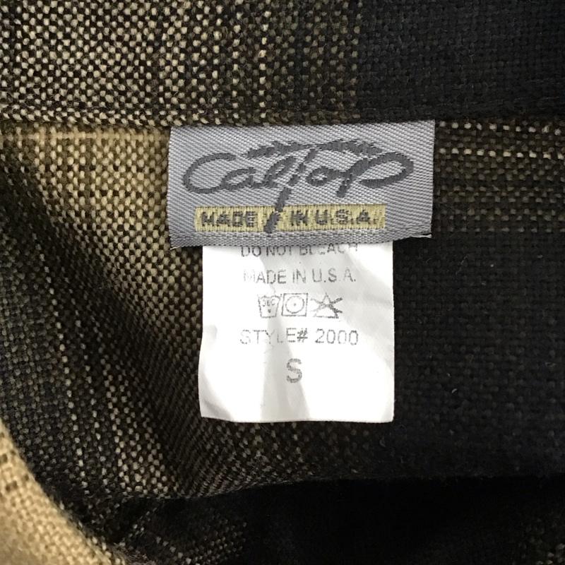 キャルトップ CALTOP シャツ、ブラウス 長袖 チェックシャツ S チェック マルチカラー / マルチカラー /  メンズ USED 古着 中古 10123314