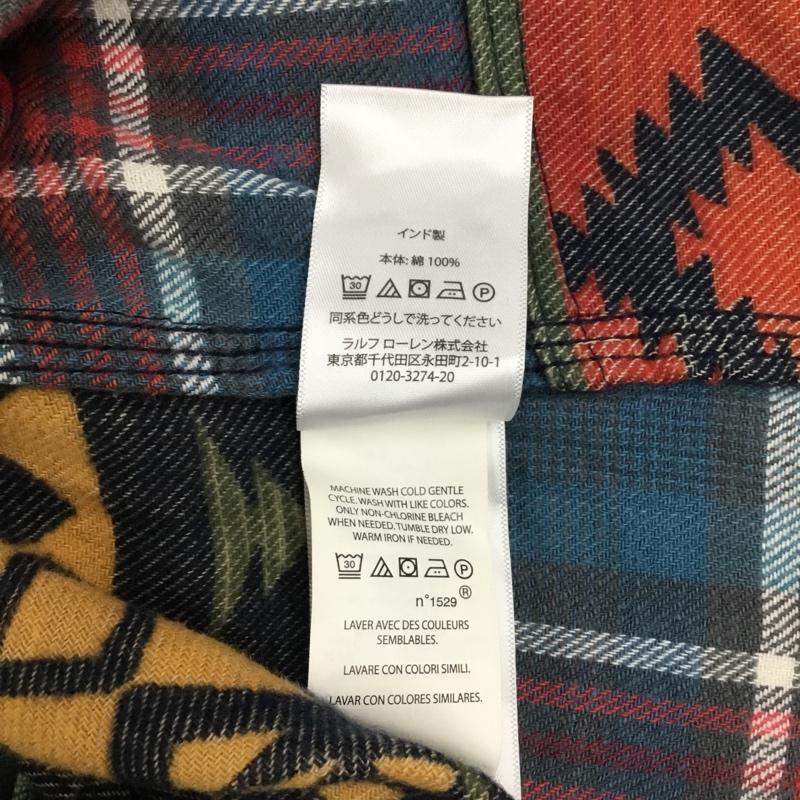 ポロラルフローレン POLO RALPH LAUREN シャツ、ブラウス 長袖 長袖シャツ カラーシャツ ポケットシャツ 長袖カットソー インディアン柄シャツ S ネイティブ柄 マルチカラー / マルチカラー /  メンズ USED 古着 中古 10115631