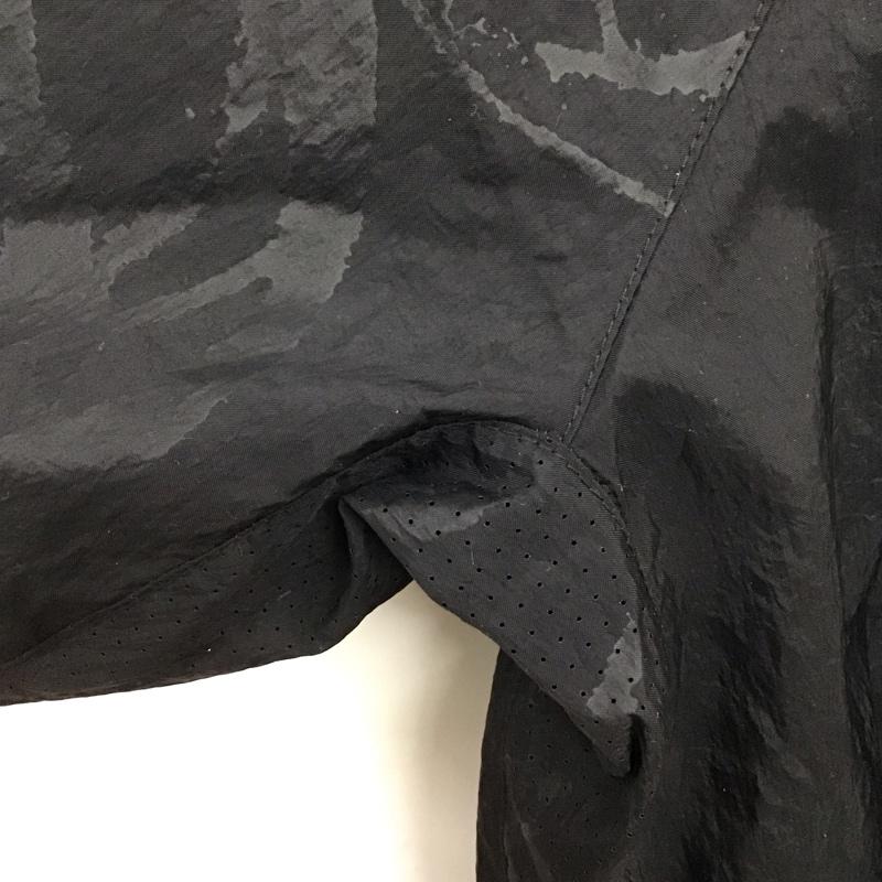 ナイキ NIKE パーカー 長袖 fd6787-010 フーディジャケット ジップアップジャケット ナイロン XL ロゴ、文字 黒 / ブラック /  メンズ USED 古着 中古 10146233