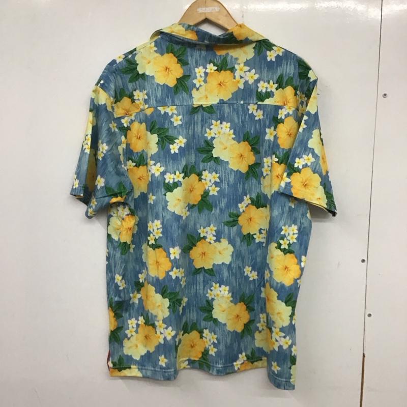 ロイヤル roial シャツ、ブラウス 半袖 半袖シャツ プリントシャツ ポケットシャツ アロハシャツ L プリント マルチカラー / マルチカラー /  メンズ USED 古着 中古 10140529