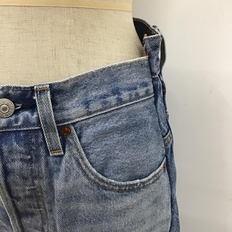 リーバイストラウスアンドコー Levi Strauss & co. パンツ デニム、ジーンズ デニムパンツ スリムパンツ ジーンズ 26インチ 無地 インディゴ / インディゴ /  レディース USED 古着 中古 10124577