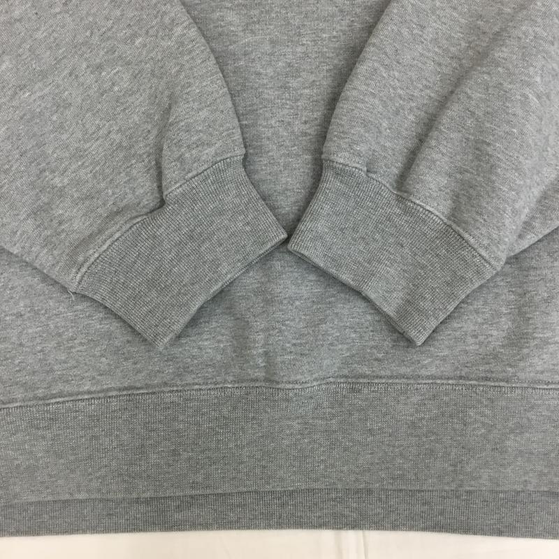 ナイキ NIKE トレーナー 長袖 DC4198-050 NIKE×STUSSY 21ss Fleece Crew Sweatshirt L ロゴ、文字 灰 / グレー /  メンズ USED 古着 中古 10143902