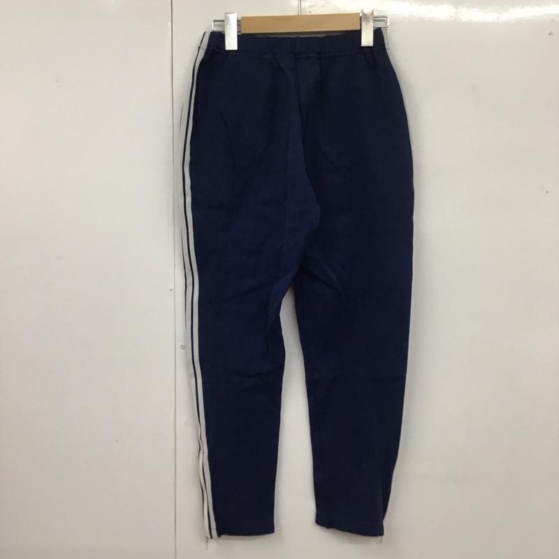 アディダス adidas ボトムス ボトムス ジャージ ワイドパンツ カジュアルパンツ スポーツウェア 古着 70S デサント 西ドイツ製 3 ロゴ、文字 紺 / ネイビー /  メンズ USED 古着 中古 10109938
