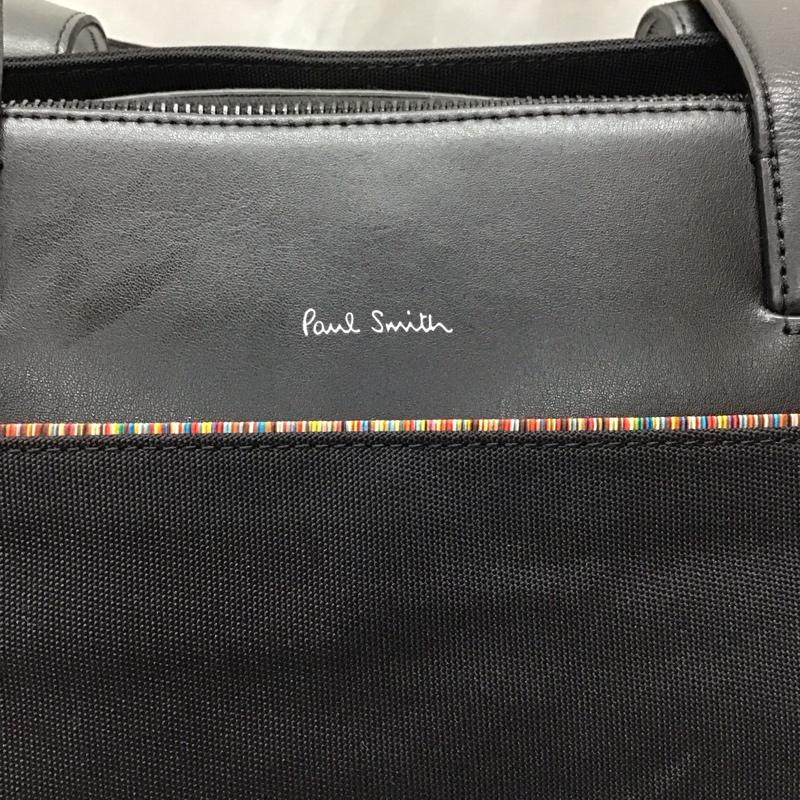 ポールスミス Paul Smith トートバッグ トートバッグ ロゴ、文字 黒 / ブラック /  メンズ USED 古着 中古 10120578