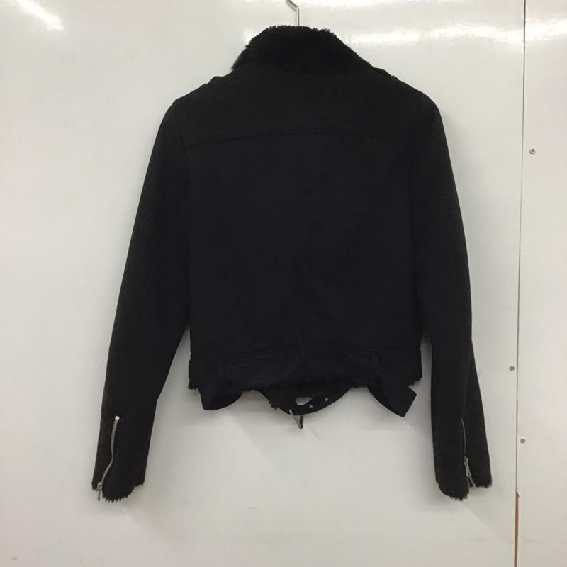 アズールバイマウジー AZUL BY MOUSSY ジャケット、上着 ジャンパー、ブルゾン M 無地 黒 / ブラック /  レディース USED 古着 中古 10145799