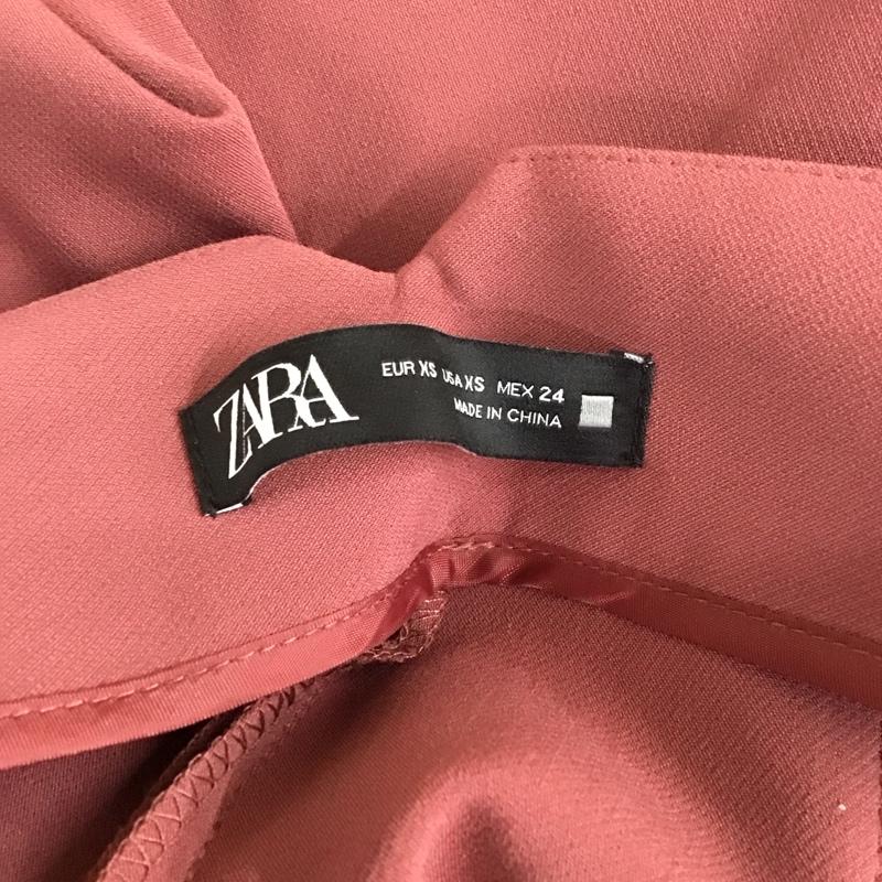 ザラ ZARA パンツ スラックス 7901 332 172 ハイウエストパンツ XS 無地 紫 / パープル /  レディース USED 古着 中古 10118697