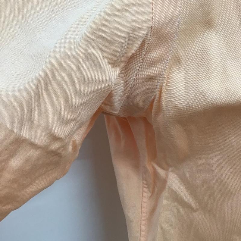 ラルフローレン RALPHLAUREN シャツ、ブラウス 長袖 ボタンダウン CLASSIC FIT ワンポイント 橙 / オレンジ /  メンズ USED 古着 中古 10114552