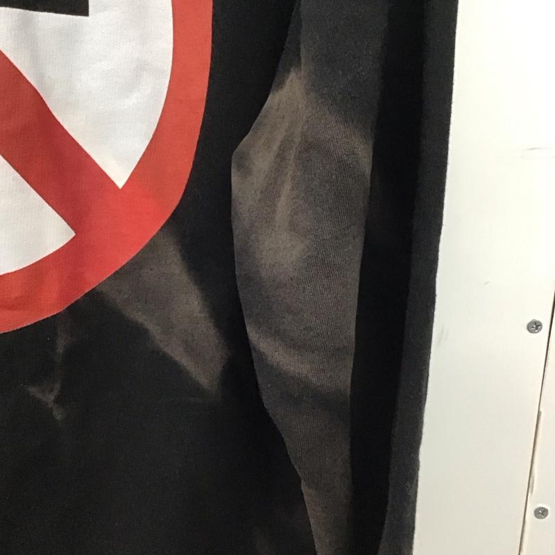 インディペンデント INDEPENDENT パーカー 長袖 ジップアップパーカー 長袖パーカー カジュアルジャケット バンド bad religion ロゴ、文字 黒 / ブラック /  メンズ USED 古着 中古 10147292