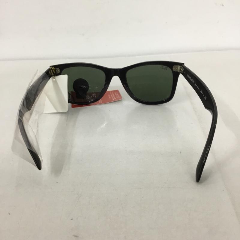レイバン Ray-Ban めがね・サングラス サングラス RB2140-F WAYFARER カラーレンズ ケース付き ロゴ、文字 黒 / ブラック /  メンズ USED 古着 中古 10129420