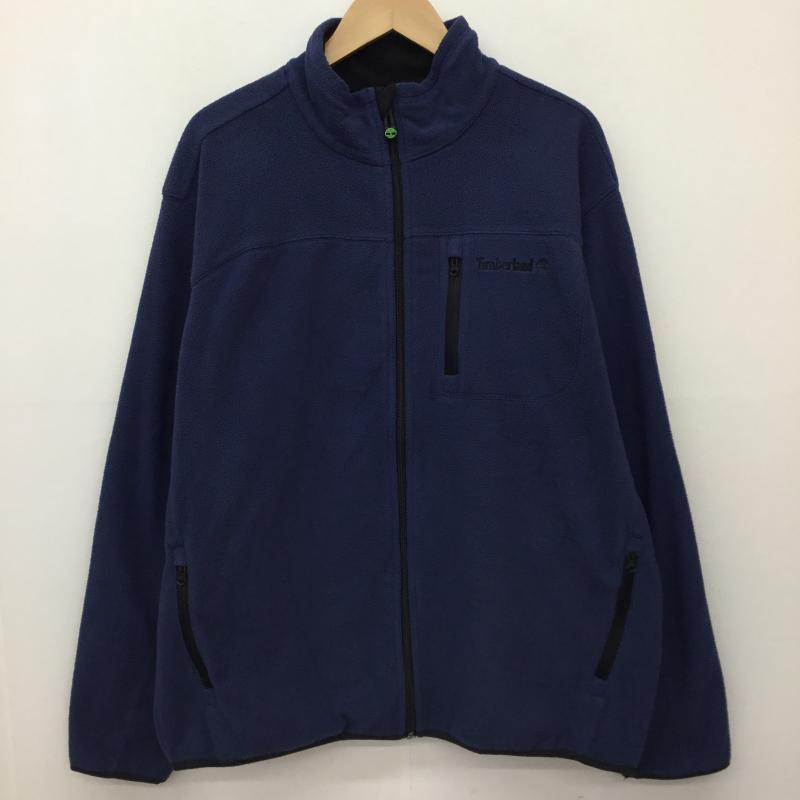 ティンバーランド Timberland ジャケット、上着 ジャケット、ブレザー 581E049 L ロゴ、文字 青 / ブルー /  メンズ USED 古着 中古 10138528