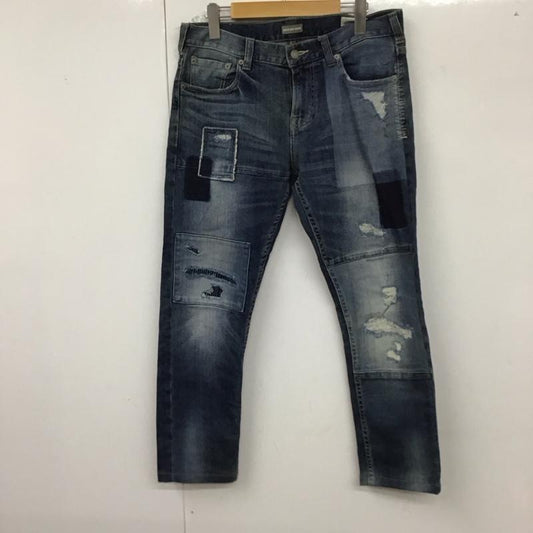 ベイフロー BAYFLOW パンツ デニム、ジーンズ デニム 30インチ ダメージ加工 インディゴ / インディゴ /  メンズ USED 古着 中古 10128688
