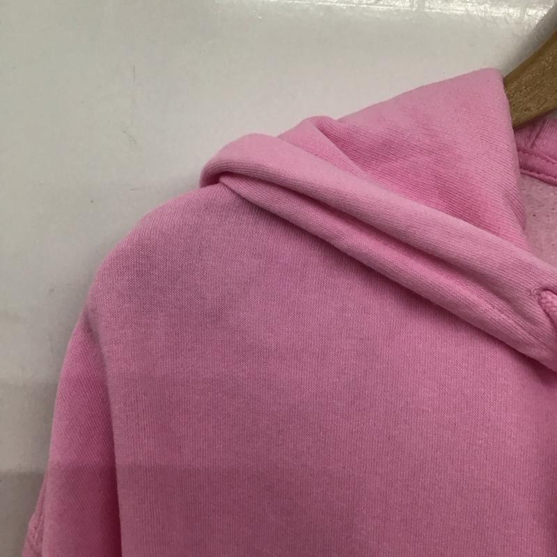 ザラ ZARA パーカー 長袖 ジップアップパーカー 長袖パーカー カジュアルジャケット M 無地 桃 / ピンク /  レディース USED 古着 中古 10145435