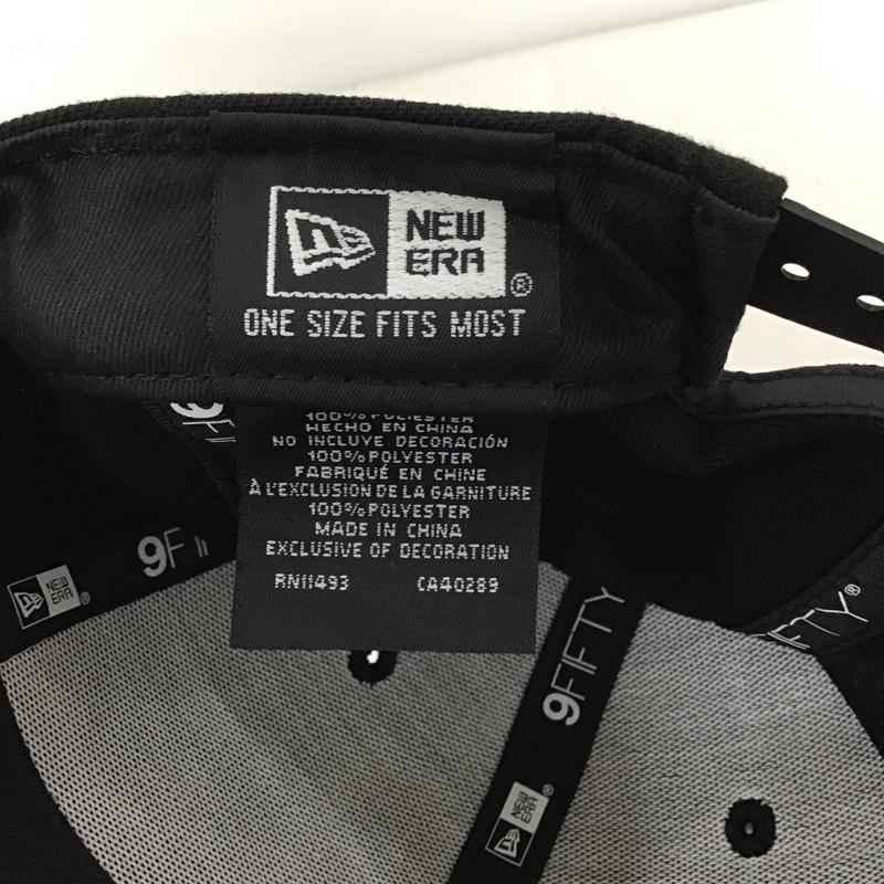 ニューエラ NEW ERA 帽子 キャップ 9FIFTY 無地 黒 / ブラック /  メンズ USED 古着 中古 10148222