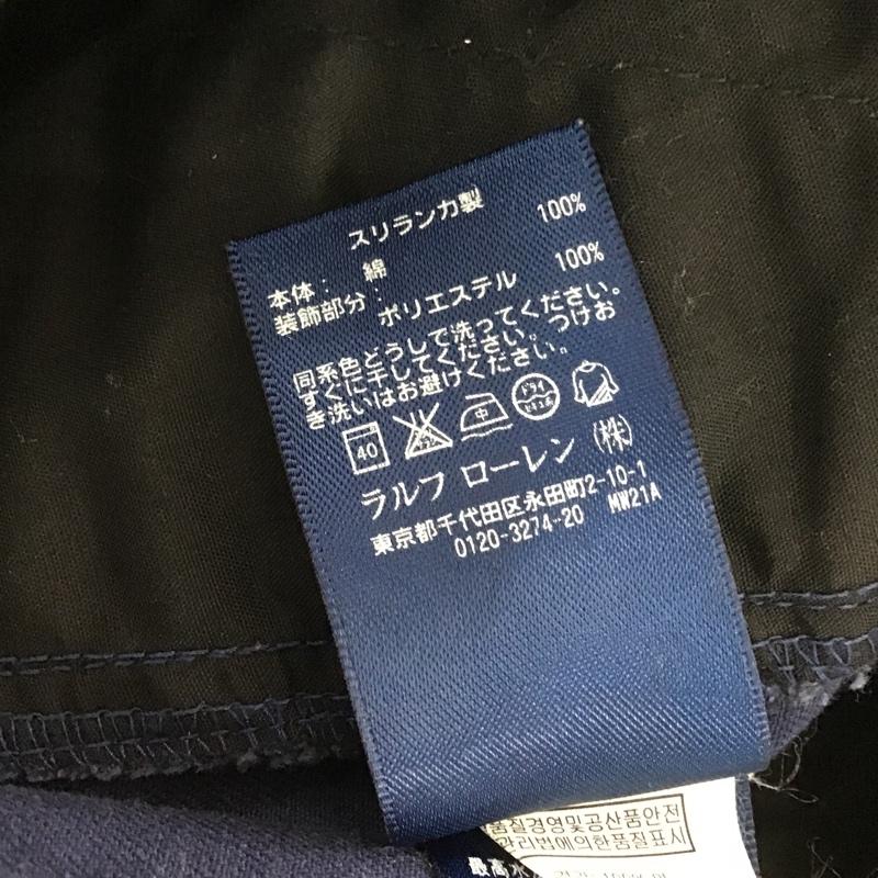ラルフローレンスポーツ RALPHLAURENSPORT スカート ミニスカート 0 刺繍 紺 / ネイビー /  レディース USED 古着 中古 10106138