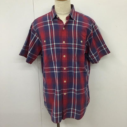 ポロラルフローレン POLO RALPH LAUREN シャツ、ブラウス 半袖 半袖シャツ カラーシャツ 半袖カットソー チェックシャツ L チェック マルチカラー / マルチカラー /  メンズ USED 古着 中古 10114561