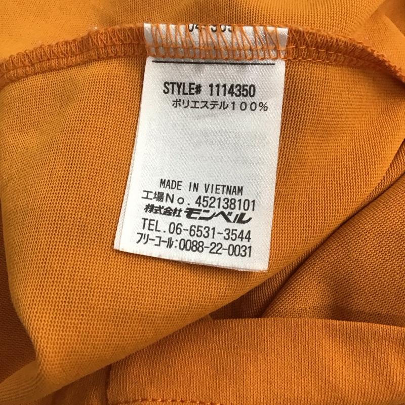 モンベル mont-bell Tシャツ 半袖 1114350 ユニセックスTシャツWIC.Tサイクリングベア 半袖カットソー S プリント 橙 / オレンジ /  メンズ USED 古着 中古 10135925