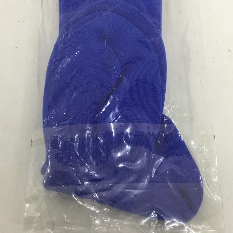 アシックス ASICS ファッション小物 ファッション小物 XSS028 ストッキング ジュニア サッカー 22cm ロゴ、文字 青 / ブルー /  ボーイズ USED 古着 中古 10132164