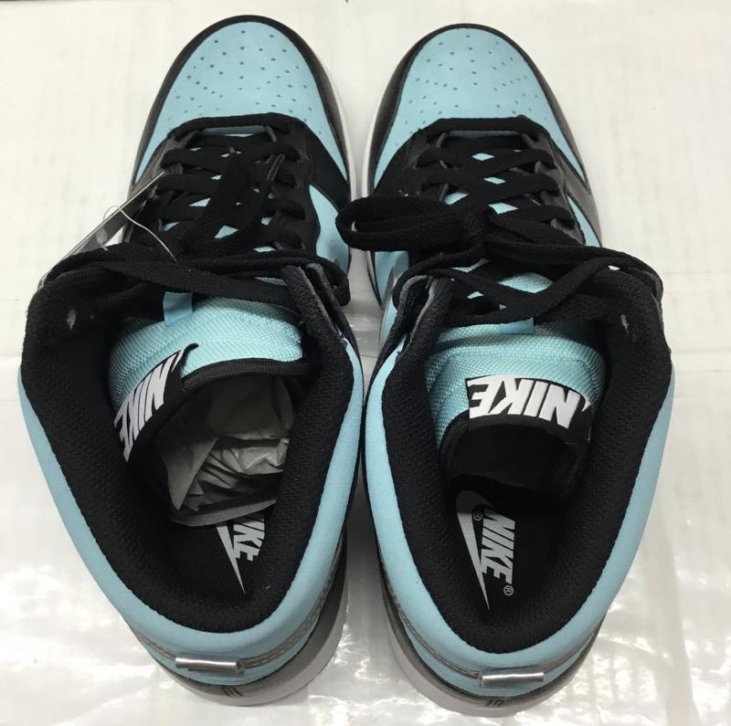 ナイキ NIKE スニーカー スニーカー DJ7023-991 DUNK HIGH BY YOU 27.5cm 箱有 27.5cm ロゴ、文字 黒 / ブラック / X 水色 / ライトブルー /  メンズ USED 古着 中古 10111965