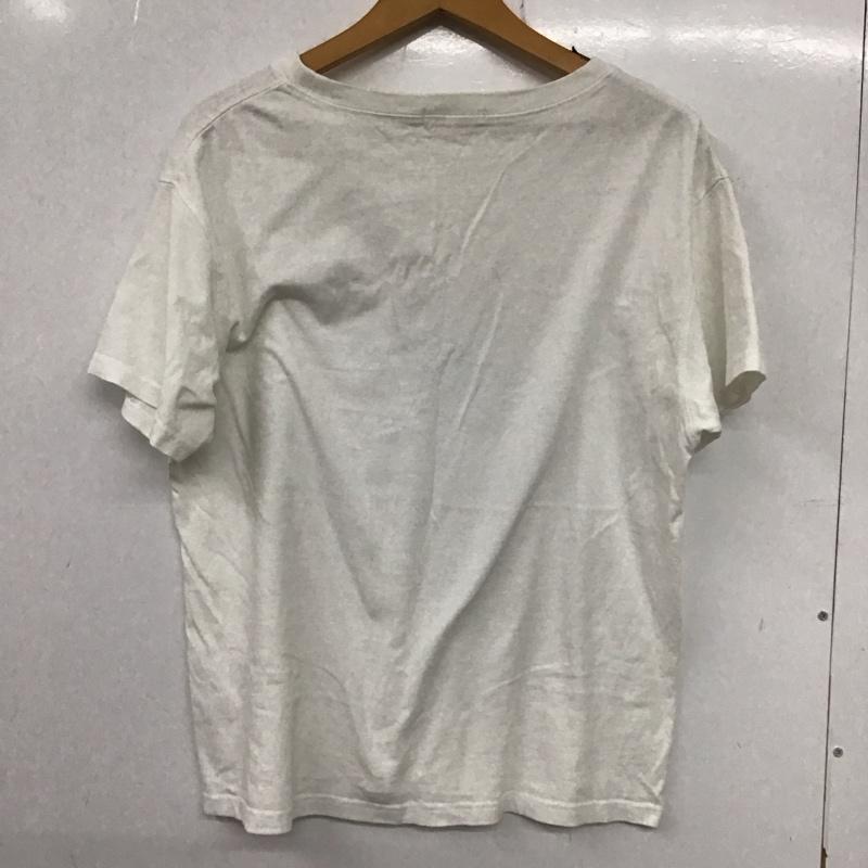 フリークスストア FREAK S STORE Tシャツ 半袖 半袖カットソー プリントTシャツ クルーネックカットソー FREE ロゴ、文字 白 / ホワイト /  レディース USED 古着 中古 10136766