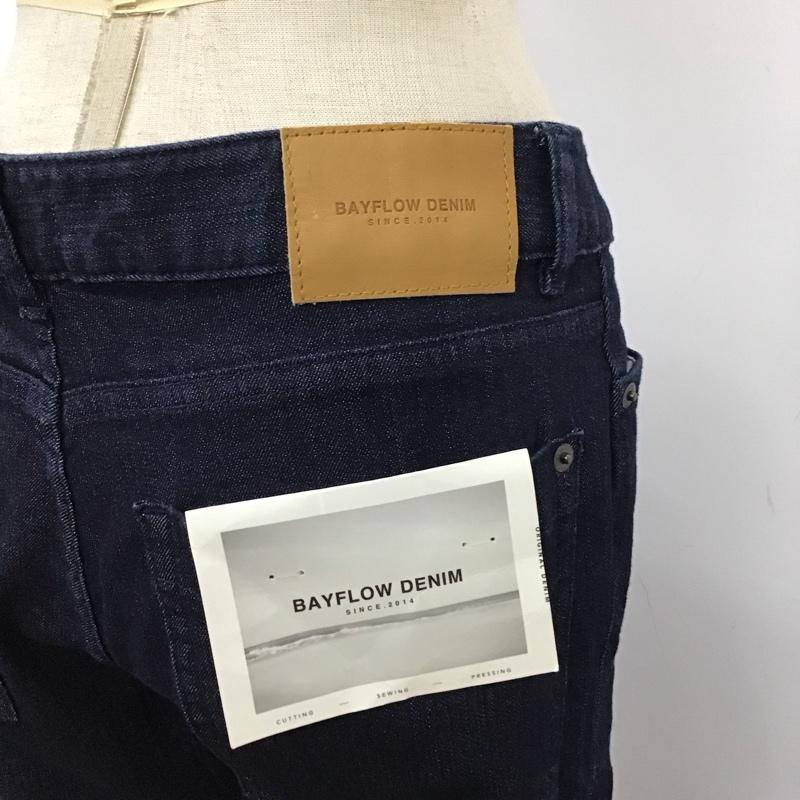 ベイフロー BAYFLOW パンツ デニム、ジーンズ BW1607NW01 DNMパウダースキニーPT タグ付き 27インチ 無地 インディゴ / インディゴ /  レディース USED 古着 中古 10117821