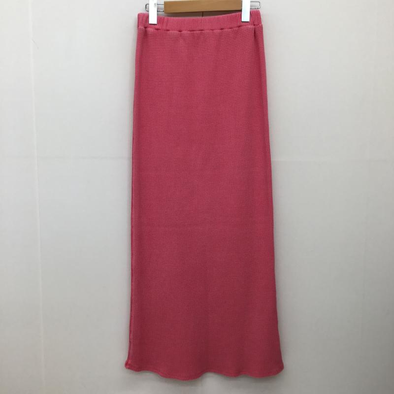 フリークスストア FREAK S STORE スカート ロングスカート 222-3197 FREE  桃 / ピンク /  レディース USED 古着 中古 10139900