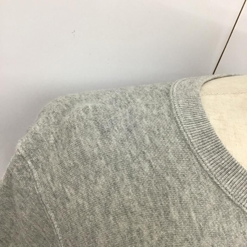 チャンピオン Champion トレーナー 長袖 L 無地 灰 / グレー /  メンズ USED 古着 中古 10121748