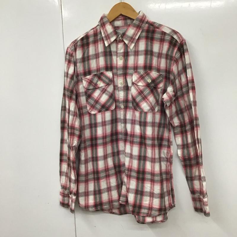 アヴィレックス AVIREX シャツ、ブラウス 長袖 長袖シャツ チェックシャツ カラーシャツ L チェック マルチカラー / マルチカラー /  メンズ USED 古着 中古 10130495