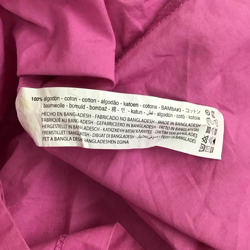ザラ ZARA ワンピース ロングスカート 1044 627 620 キャミワンピース ティアード M 無地 桃 / ピンク /  レディース USED 古着 中古 10118831