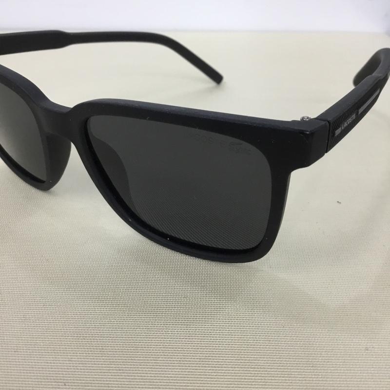 ラコステ LACOSTE めがね・サングラス サングラス マット ロゴ、文字 黒 / ブラック /  メンズ USED 古着 中古 10146066