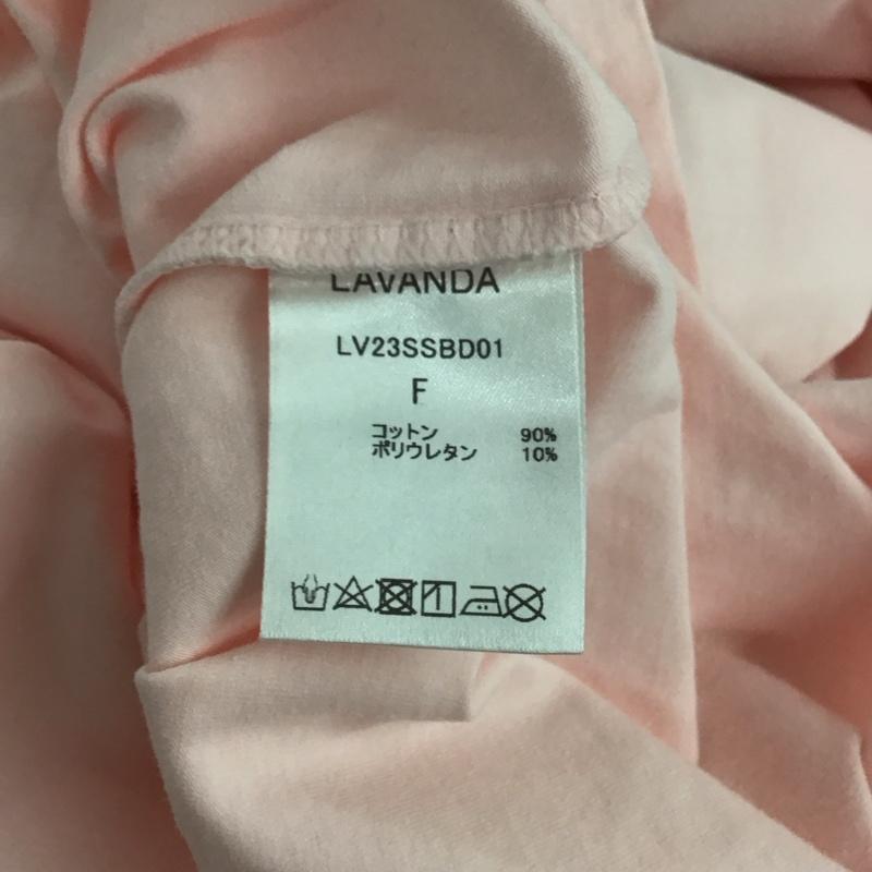 古着 USED Tシャツ 半袖 LV23SSBG01 LAVANDA 宇野実彩子 FREE ロゴ、文字 桃 / ピンク /  レディース USED 古着 中古 10146932