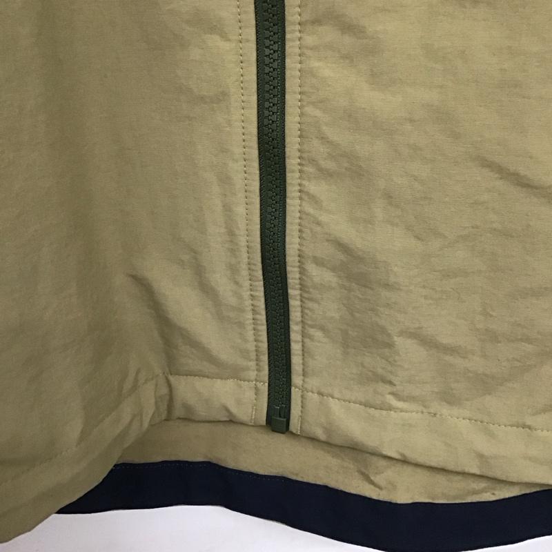 コロンビア Columbia ジャケット、上着 ジャケット、ブレザー 219 PM3782 ナイロンジャケット ジップアップジャケット アウター M ロゴ、文字 ベージュ / ベージュ / X 紺 / ネイビー /  メンズ USED 古着 中古 10135630