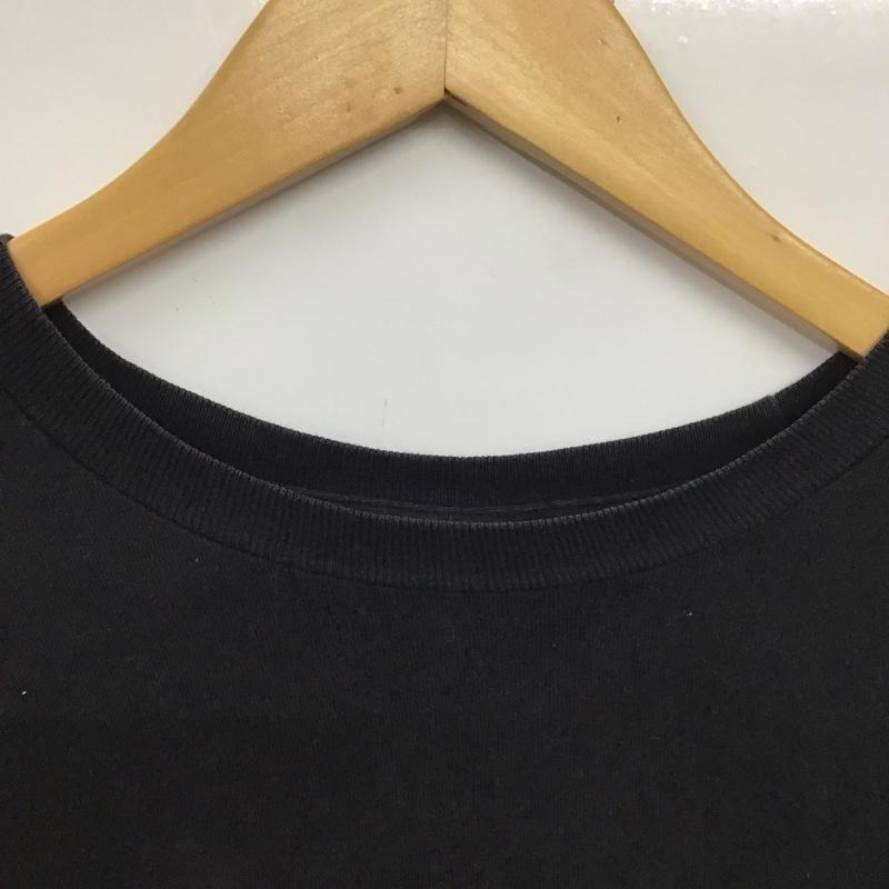 ステューシー STUSSY Tシャツ 半袖 半袖カットソー プリントTシャツ クルーネックカットソー L ロゴ、文字 ダークグレー / ダークグレー /  メンズ USED 古着 中古 10151009