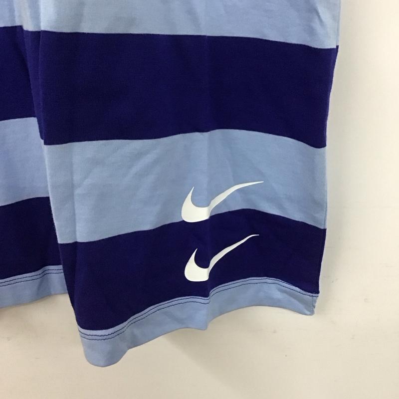 ナイキ NIKE Tシャツ 半袖 cq5197-436 半袖カットソー プリントTシャツ M ロゴ、文字 青 / ブルー / X 水色 / ライトブルー /  メンズ USED 古着 中古 10146720
