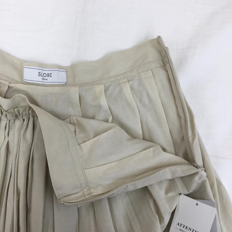 スローブイエナ SLOBE IENA スカート ロングスカート SLOBE IENA 19-060-912-3090-2-0 19SS 綿麻ギャザーロングスカート 38 無地 アイボリー / アイボリー /  レディース USED 古着 中古 10129673