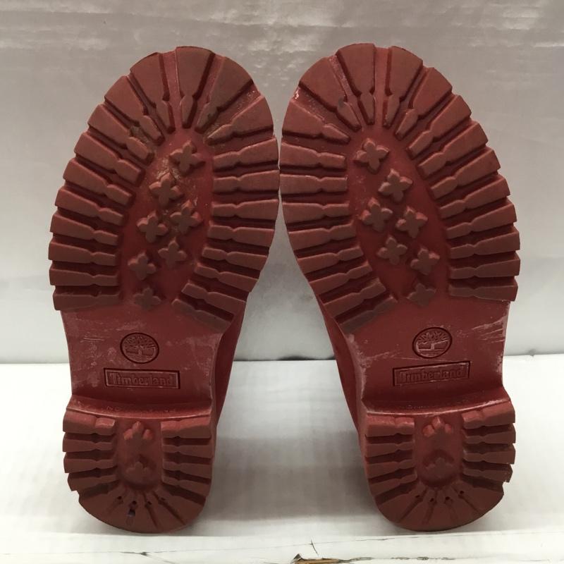 ティンバーランド Timberland ブーツ ショートブーツ A14X2 WS 6 IN PREMIUM BOOT 23cm 23.0cm ワンポイント 赤 / レッド /  レディース USED 古着 中古 10118669