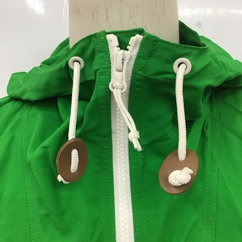 エルエルビーン L.L.Bean ジャケット、上着 ジャンパー、ブルゾン ジップアップジャケット ナイロンジャケット アウター パーカー S ロゴ、文字 緑 / グリーン /  メンズ USED 古着 中古 10110402