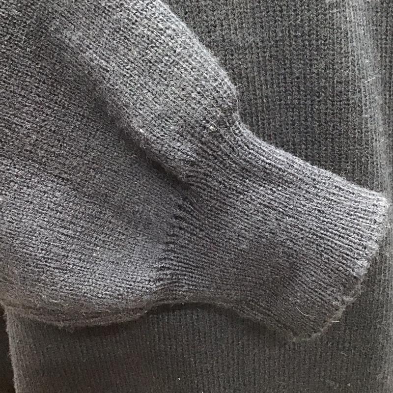 コムデギャルソン COMME des GARCONS ニット、セーター 長袖 長袖ニットカットソー ニット セーター クルーネックニット XL ロゴ、文字 紺 / ネイビー /  メンズ USED 古着 中古 10122684