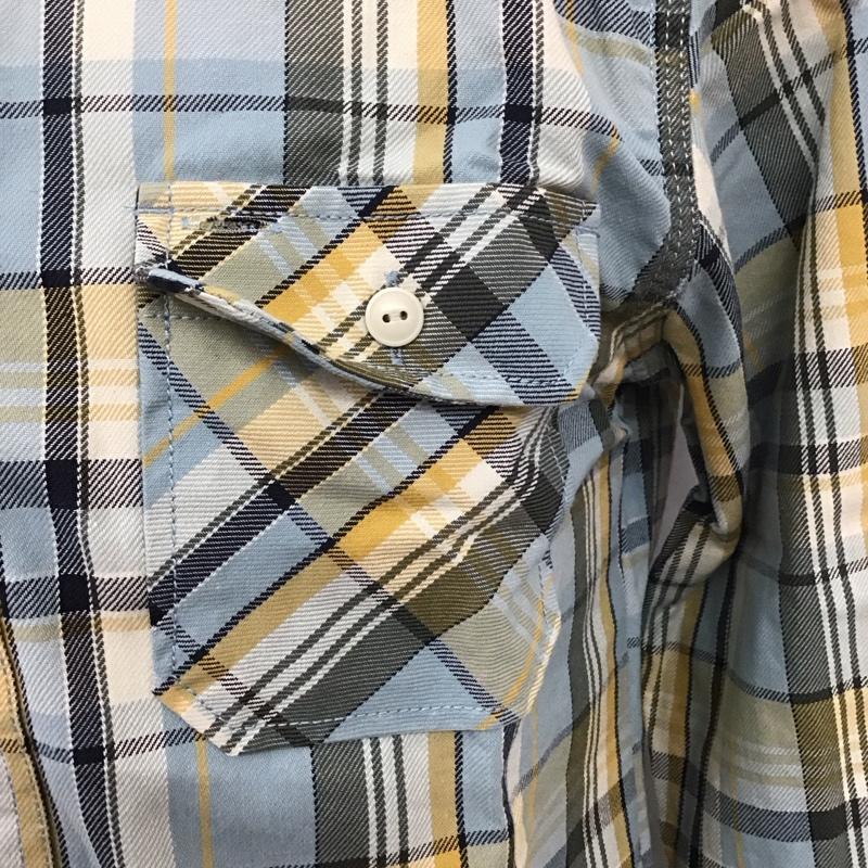 エディーバウアー Eddie Bauer シャツ、ブラウス 長袖 長袖シャツ カラーシャツ ポケットシャツ 長袖カットソー チェックシャツ S チェック マルチカラー / マルチカラー /  メンズ USED 古着 中古 10112782