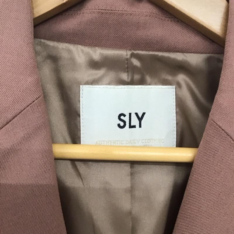スライ SLY ベスト ベスト 030EAP30-1040 WOOL MIX OVER ベスト FREE 無地 桃 / ピンク /  レディース USED 古着 中古 10136914